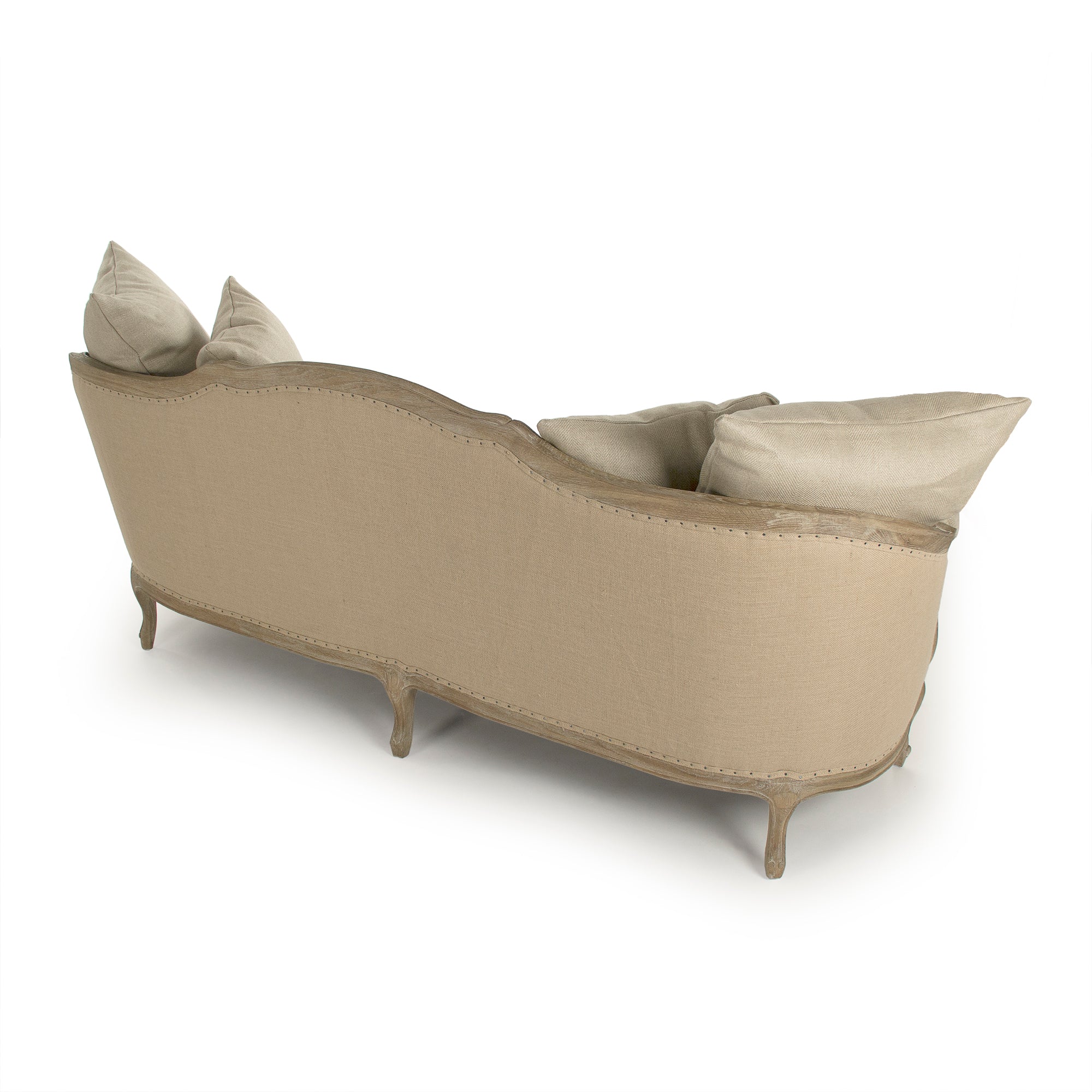 Maison Sofa, Linen & Limed Oak