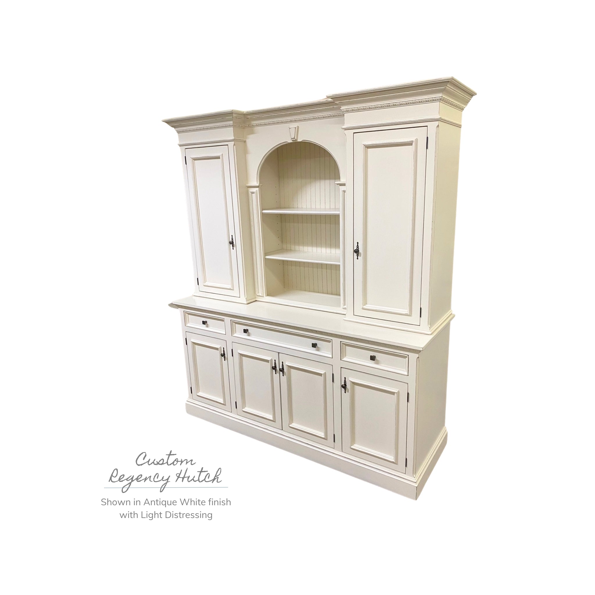 Regency Hutch: Spacious Drawers for Convenient Storage