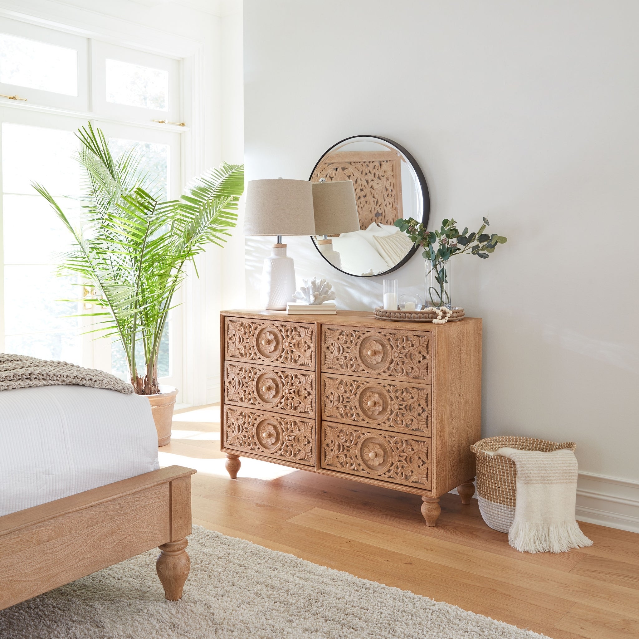 Eco-friendly dresser made from sustainable materials
