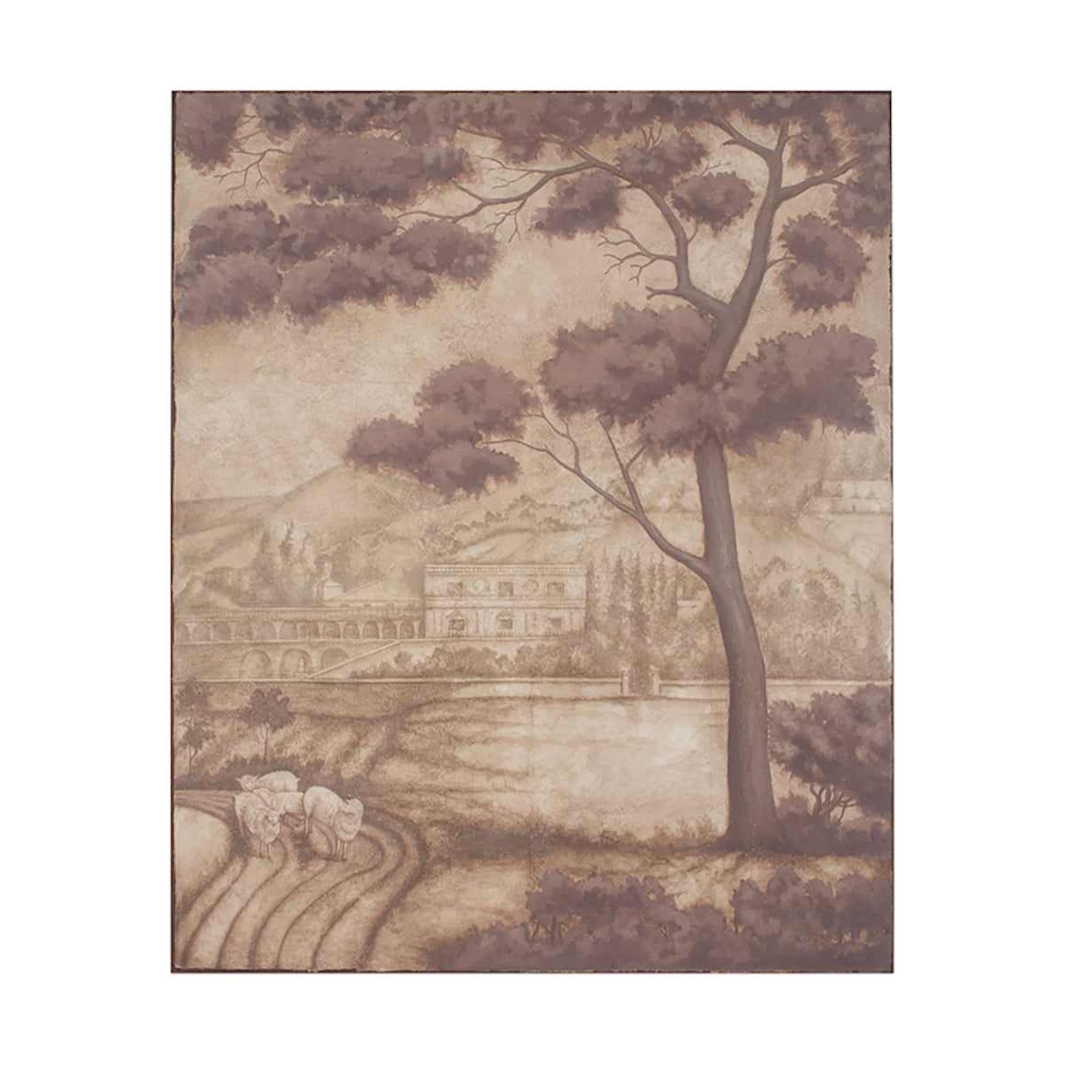 "Los Ovejas" Landscape Wall Art