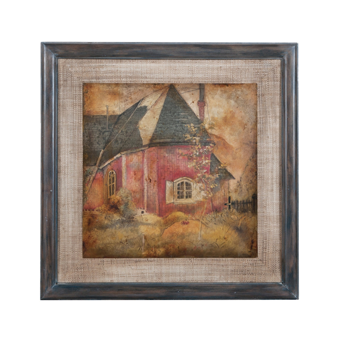 "Red Cottage" Wall Art
