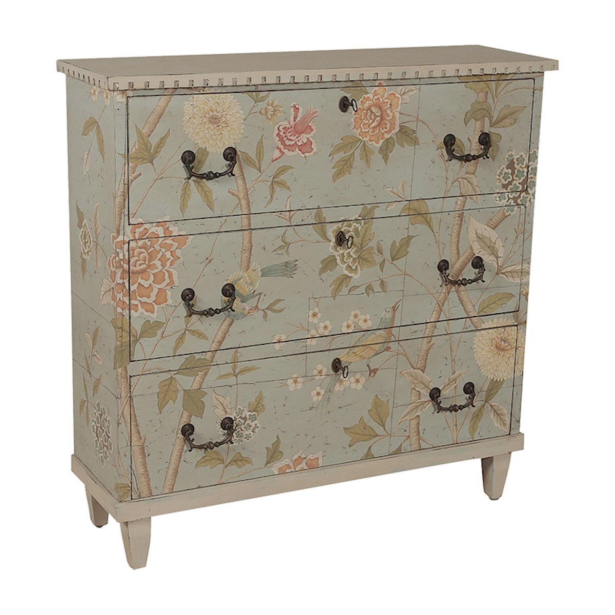 Floral Cottage Chest