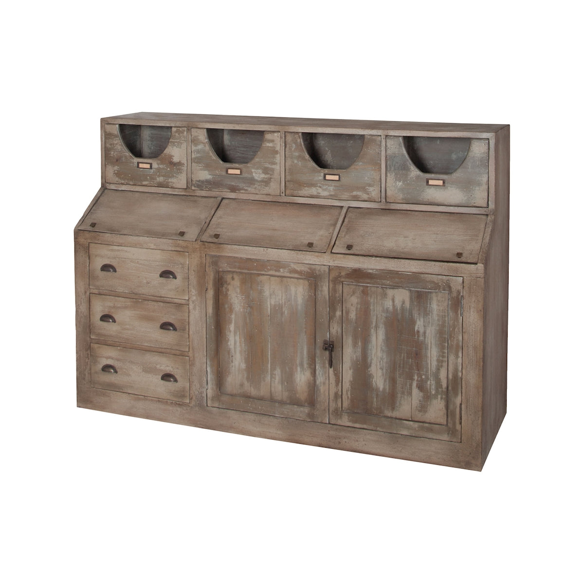 Cottage Kitchen Storage Cabinet