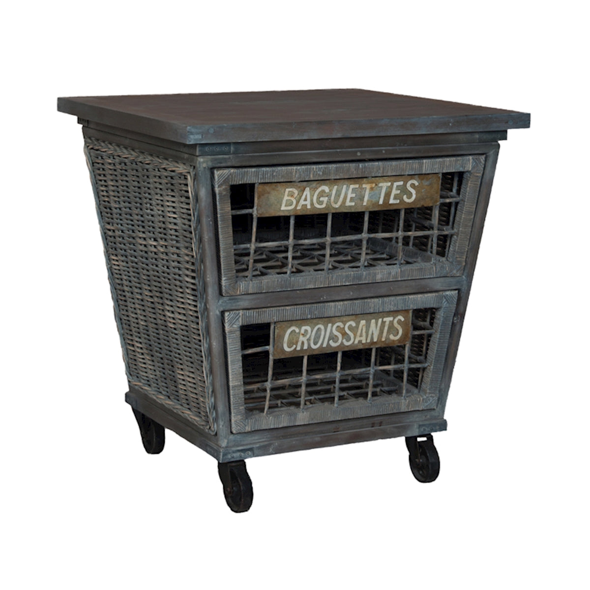 Artifacts Rattan Work Station