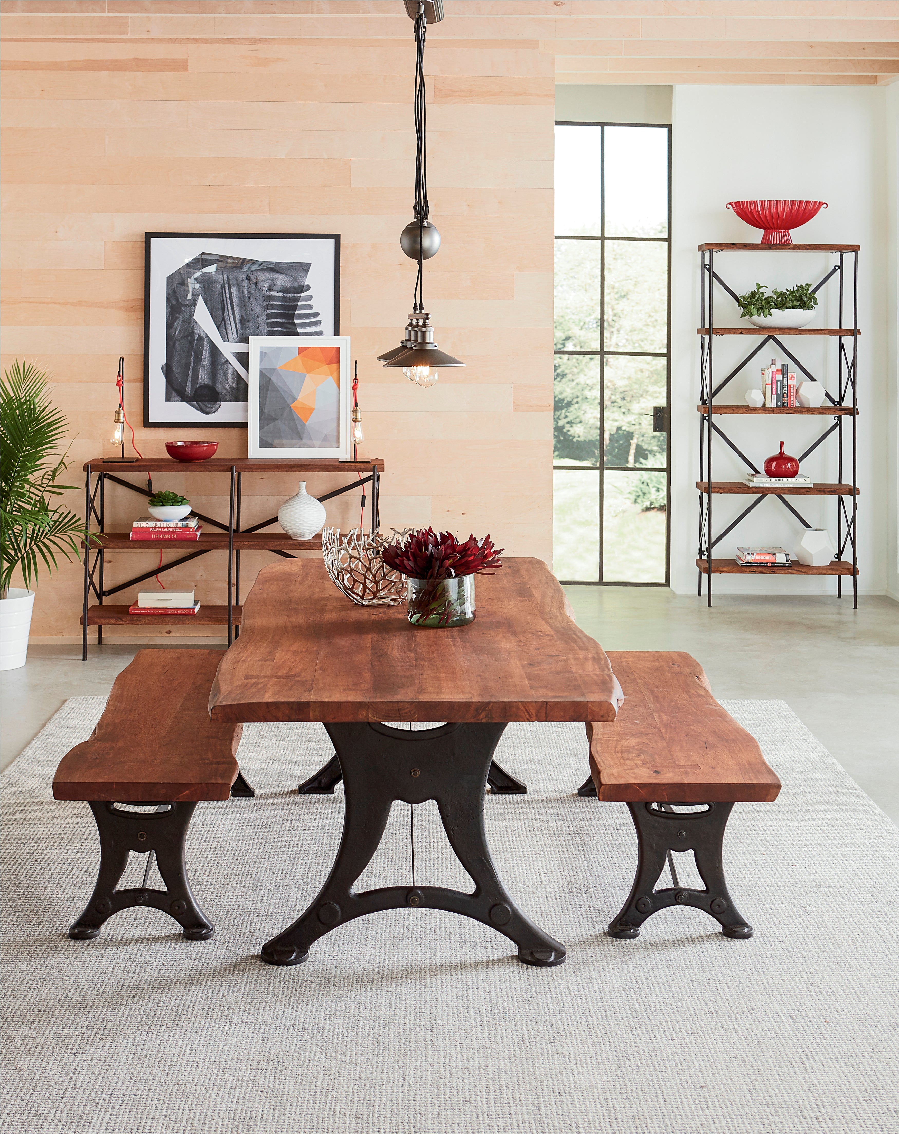 Blayne Live Edge Dining Bench