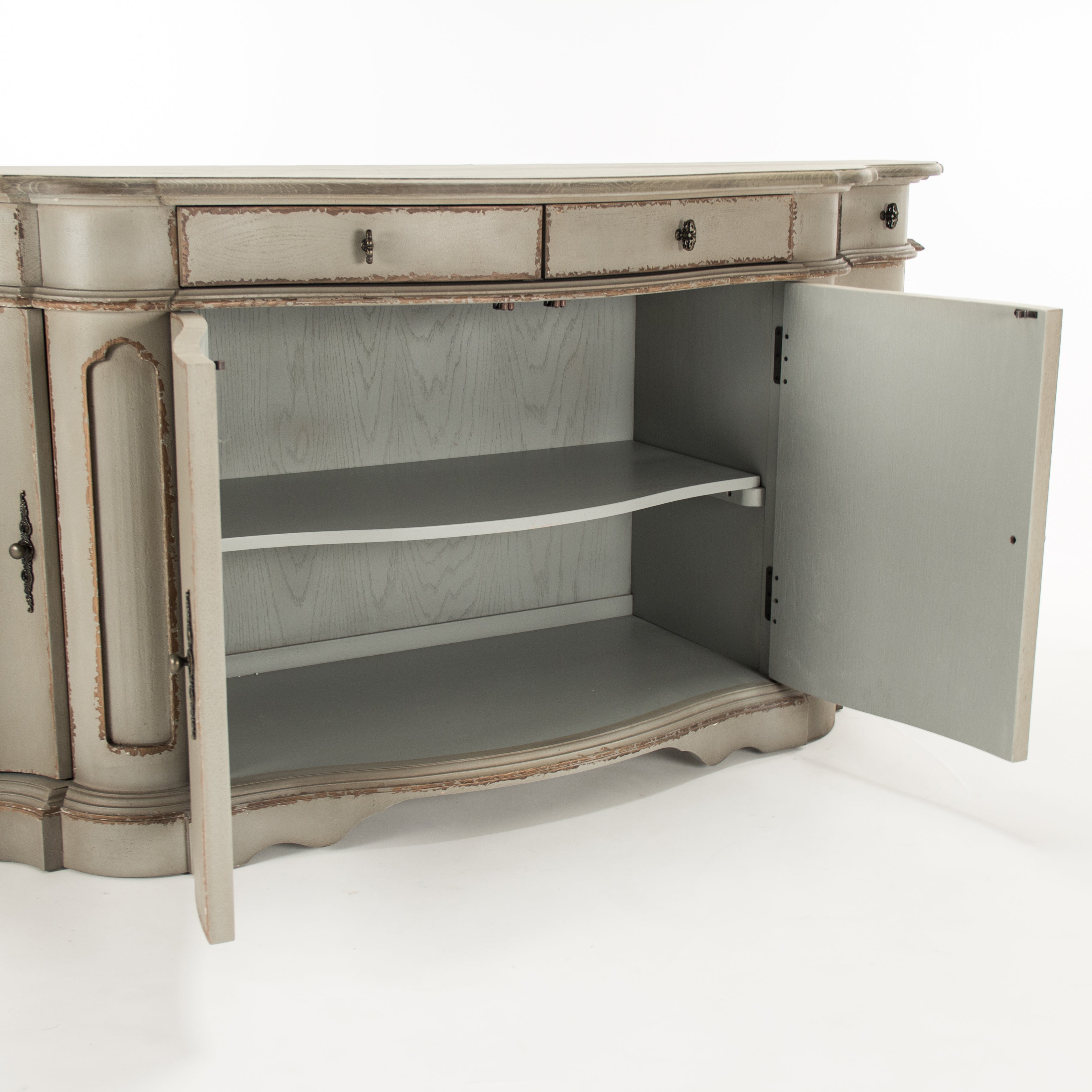 Courbet Buffet, a versatile furniture piece with decorative hardware.