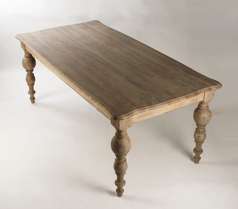 Felicia Dining Table, a stylish 79" table with a classic rectangular shape.