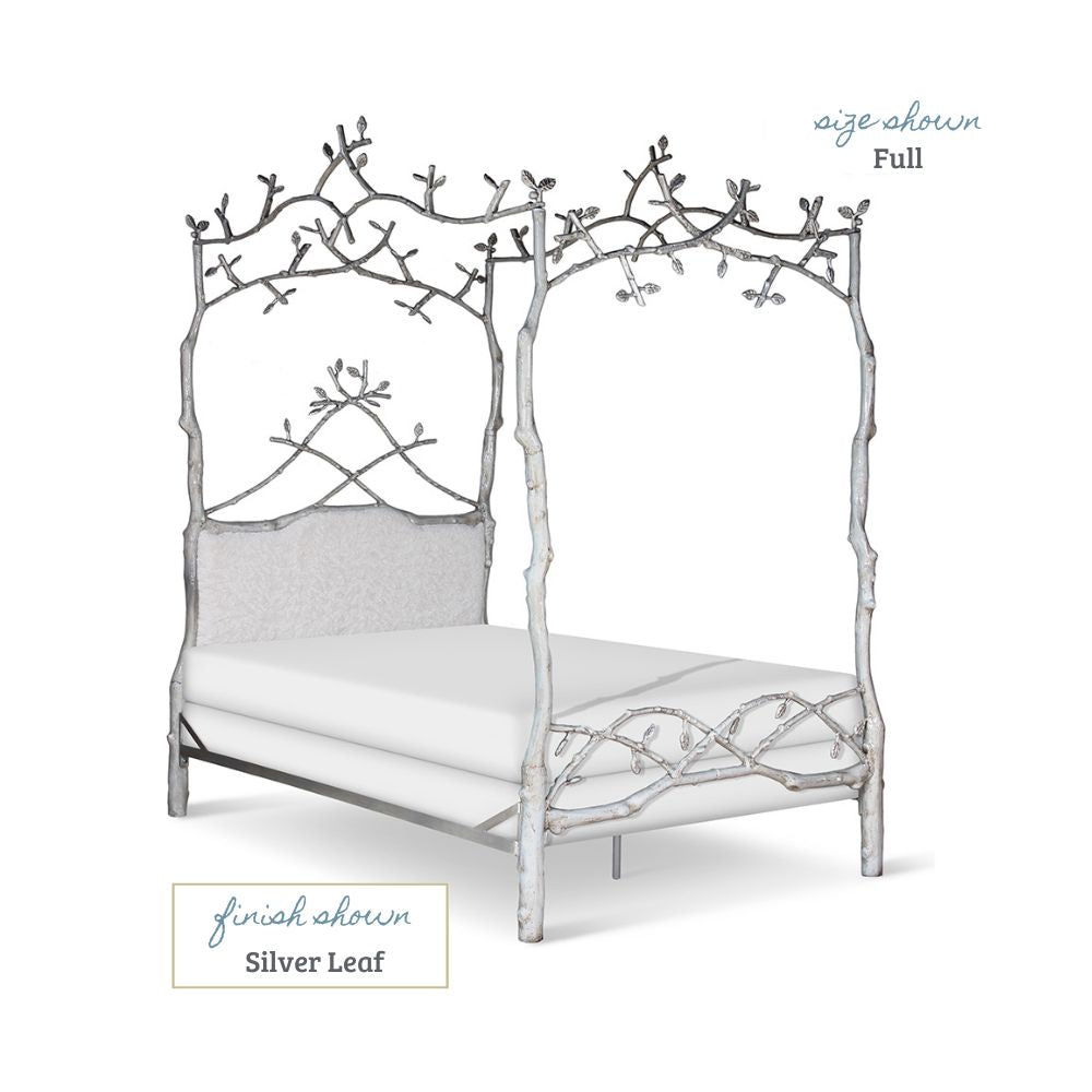 Upholstered Forest Dreams Canopy Bed