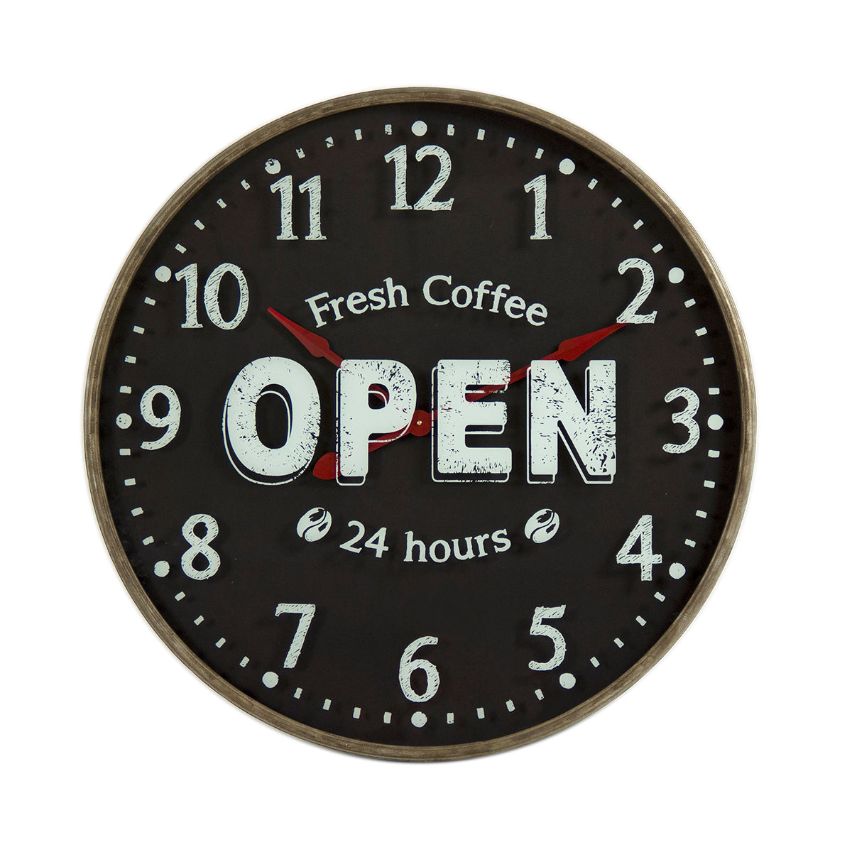 Vintage Coffee Wall Clock
