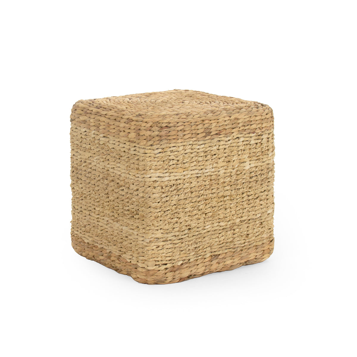 Woven Cube Ottoman
