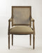 Dining Chair - Louis Arm Chair With Caned Back