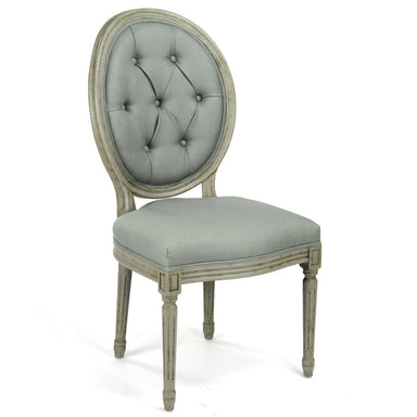 Dining Chair - Tufted Medallion Side Chair