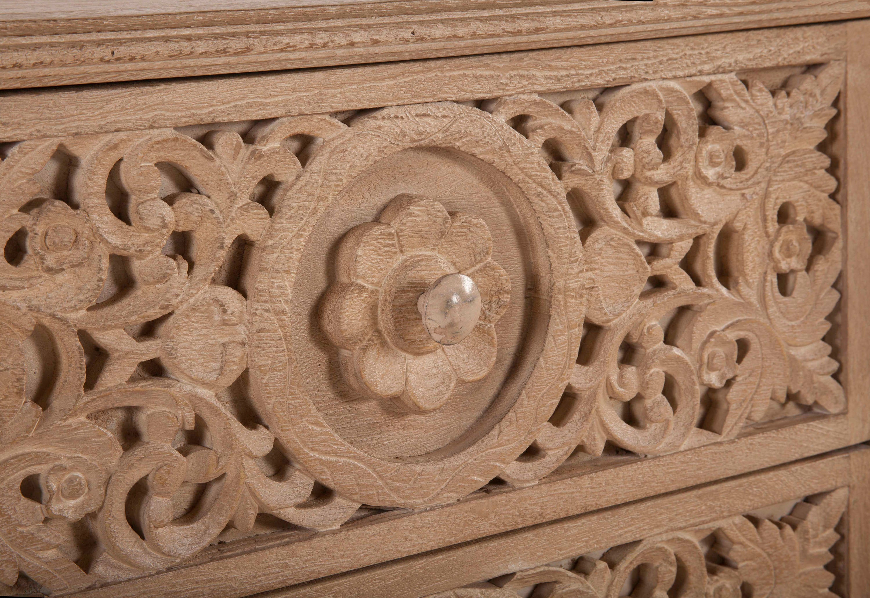 Durable night chest with water-based catalyzed finish