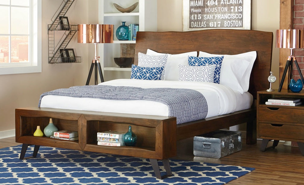 Eco-friendly bed made with sustainable materials