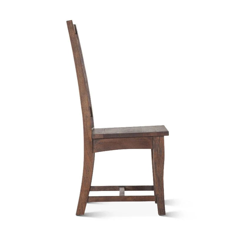 Toulon Solid Wood Dining Chair, Weathered Mango