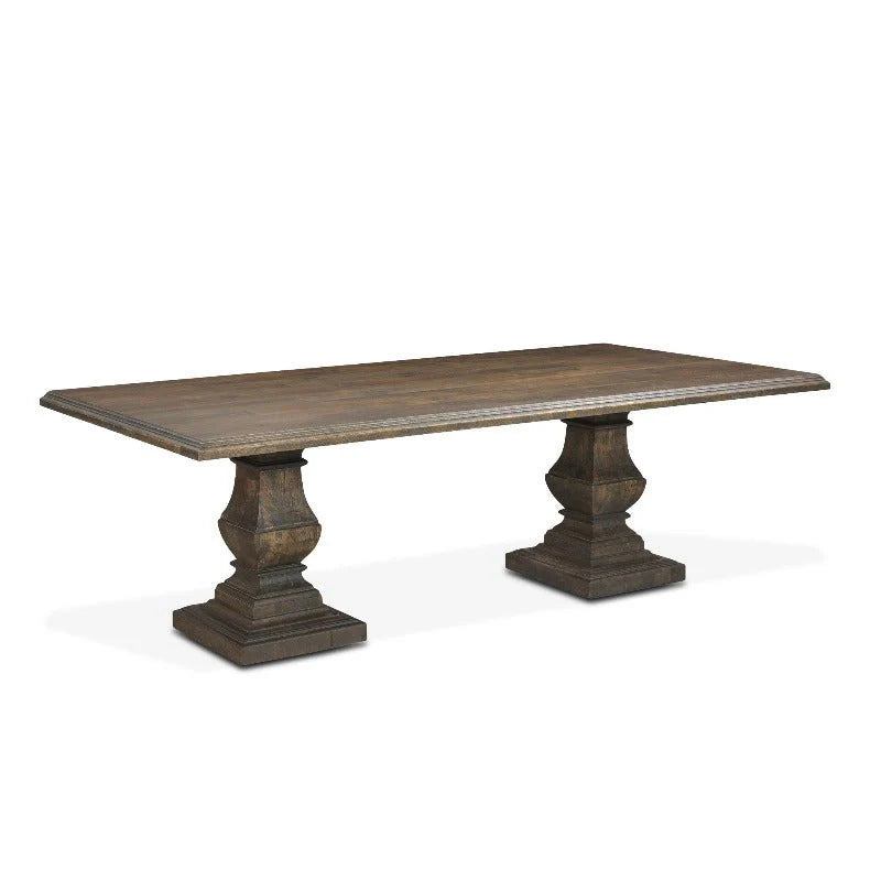 Toulon Dining Table, Weathered Mango