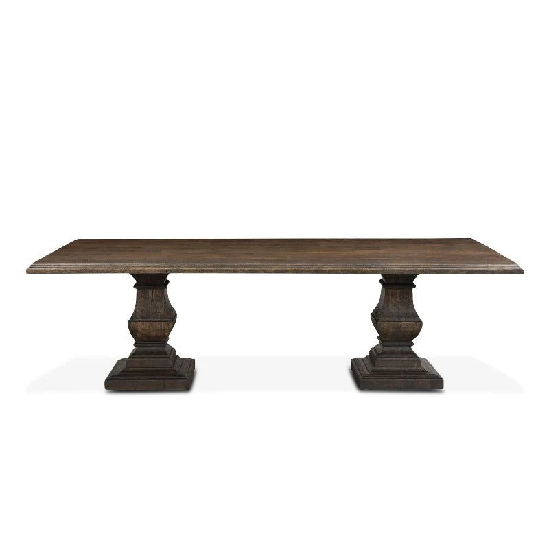 Toulon Dining Table, Weathered Mango