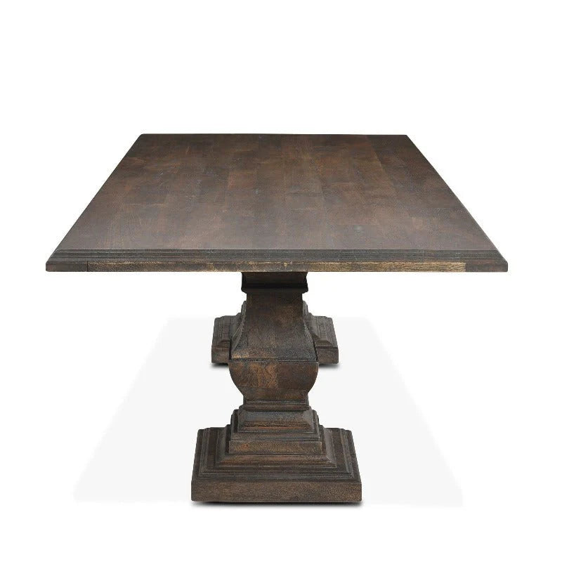 Toulon Dining Table, Weathered Mango