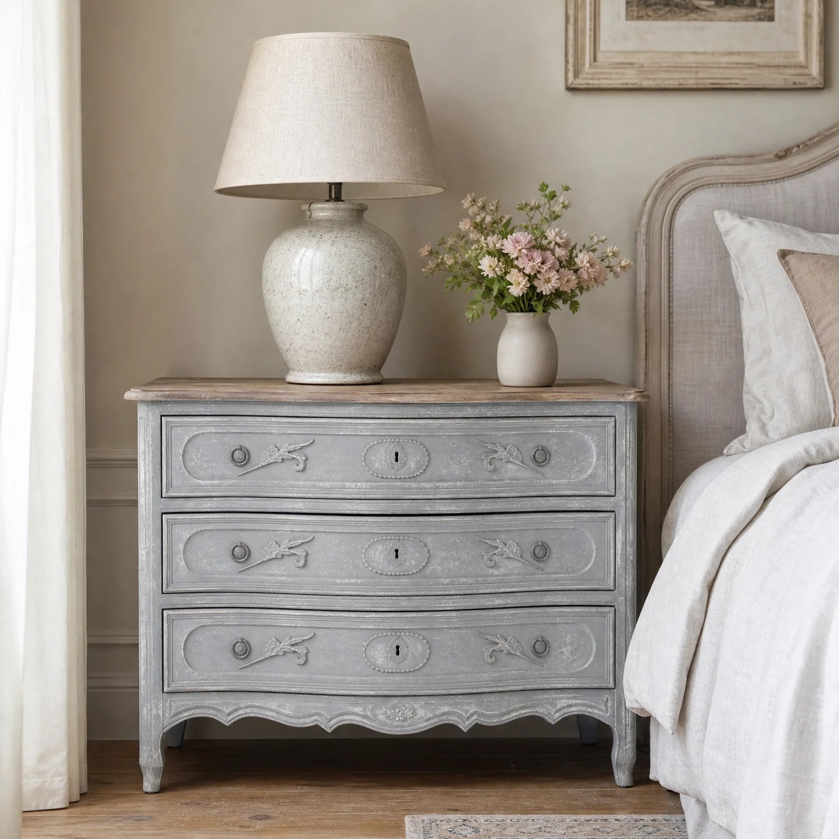 Zentique Lennon Chest in bedroom setting