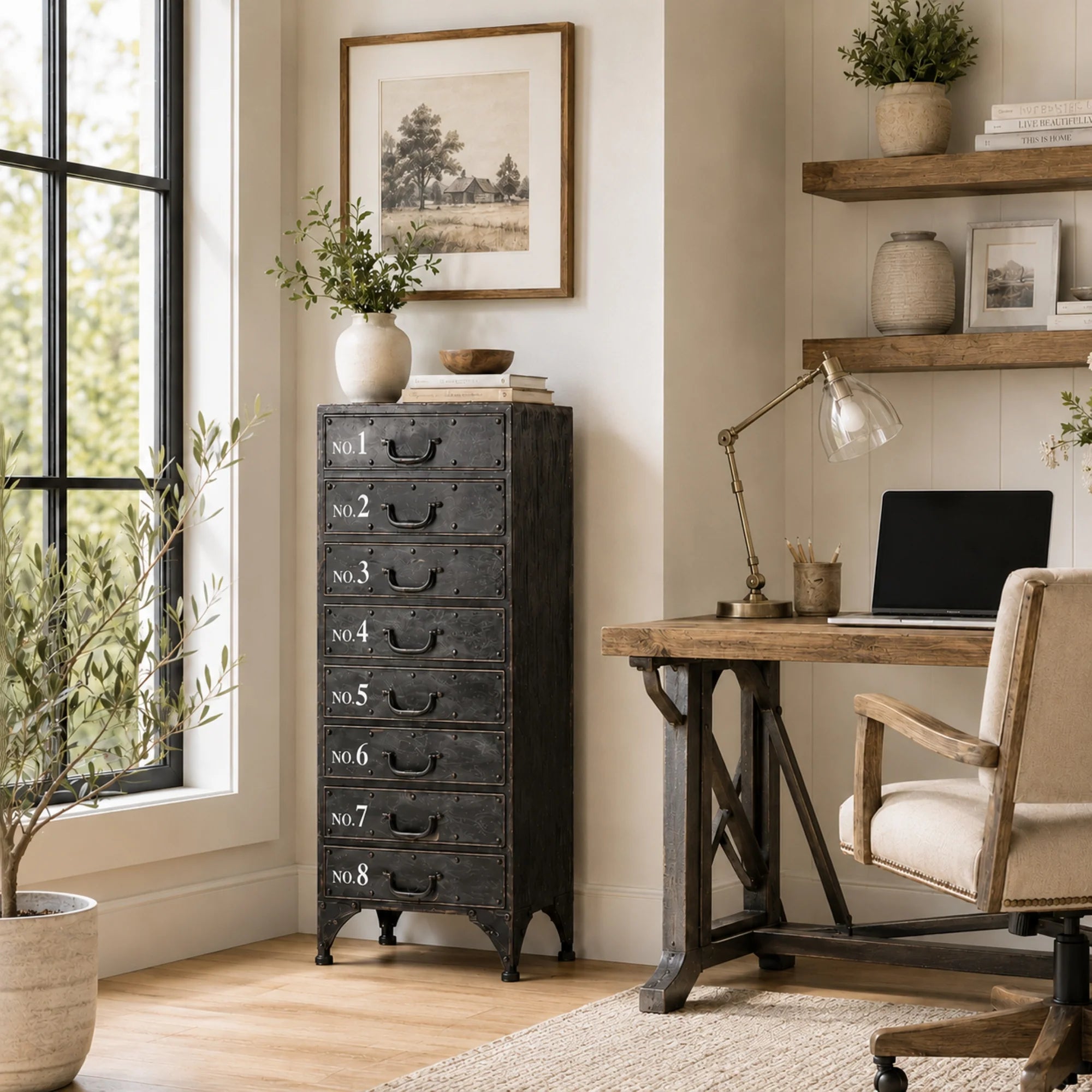 Andre Iron Cabinet