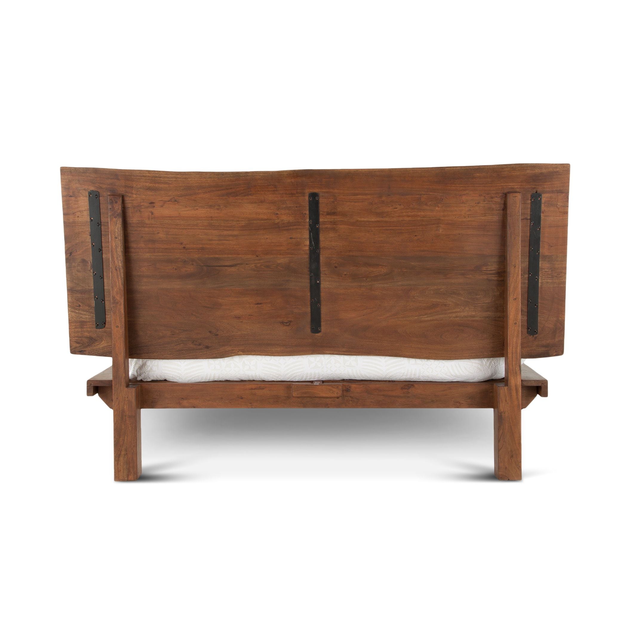 Mid-century modern style bed design