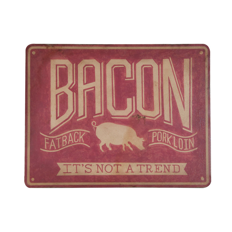 Vintage Bacon Sign