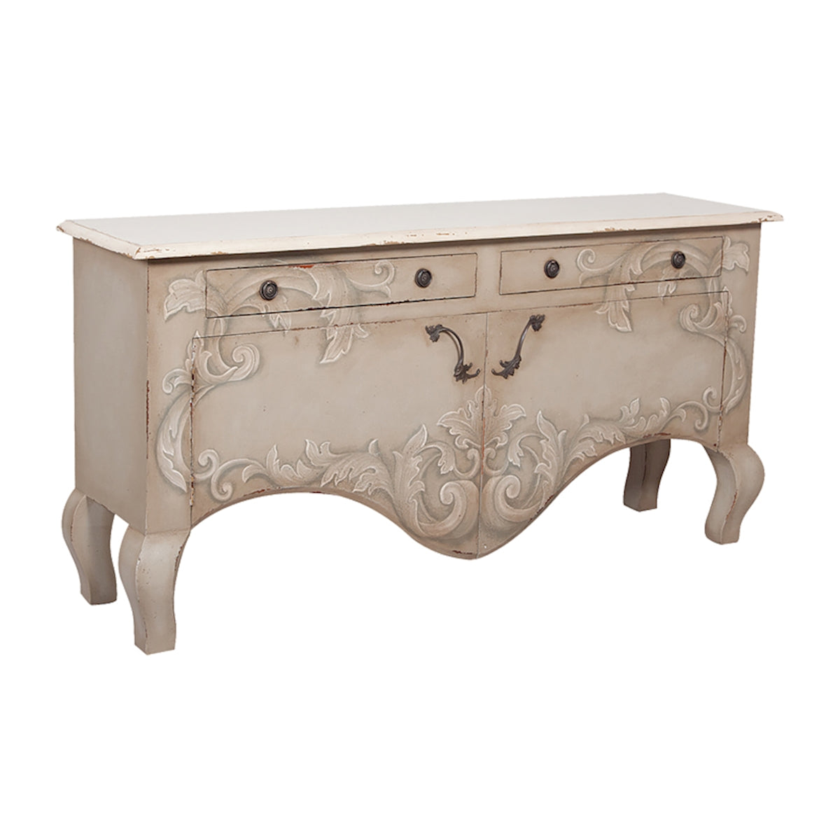 French Country Sideboard, Manor White