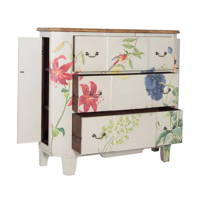 Floral Devon Chest