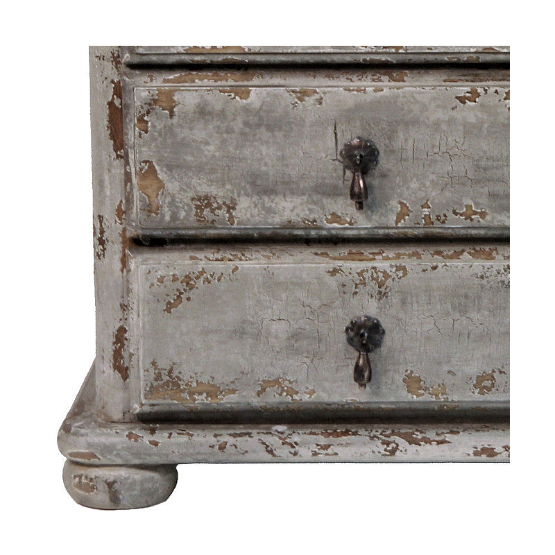 Madrid Resser Peninsula Home Madrid Dresser, Weathered Grey | BD-018-1005-SAV — Nook ...
