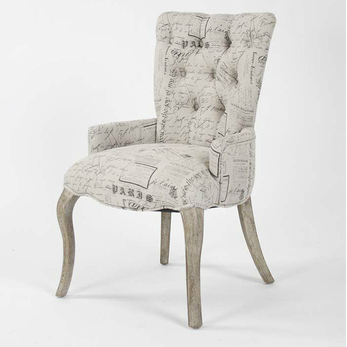 Iris Tufted Parisienne Chair
