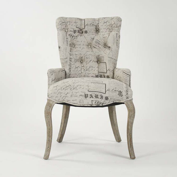 Iris Tufted Parisienne Chair