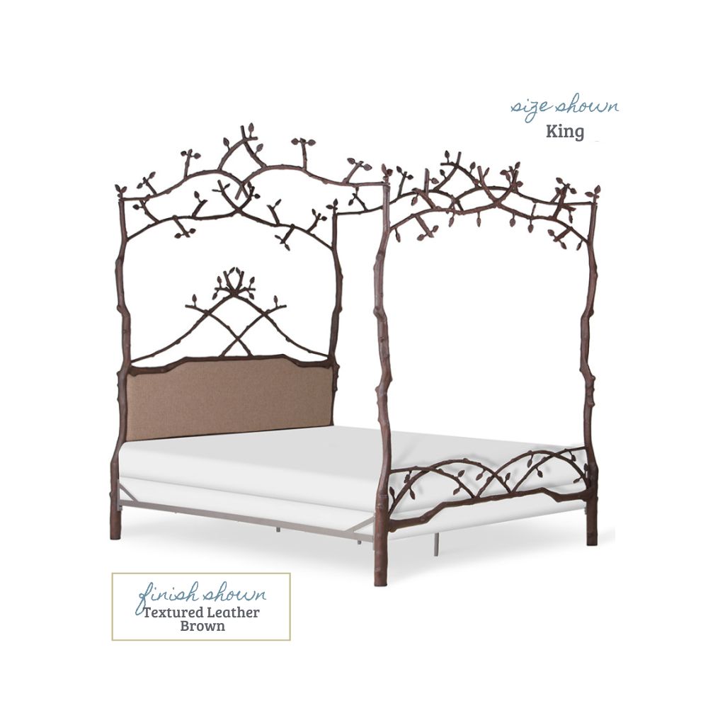 Upholstered Forest Dreams Canopy Bed