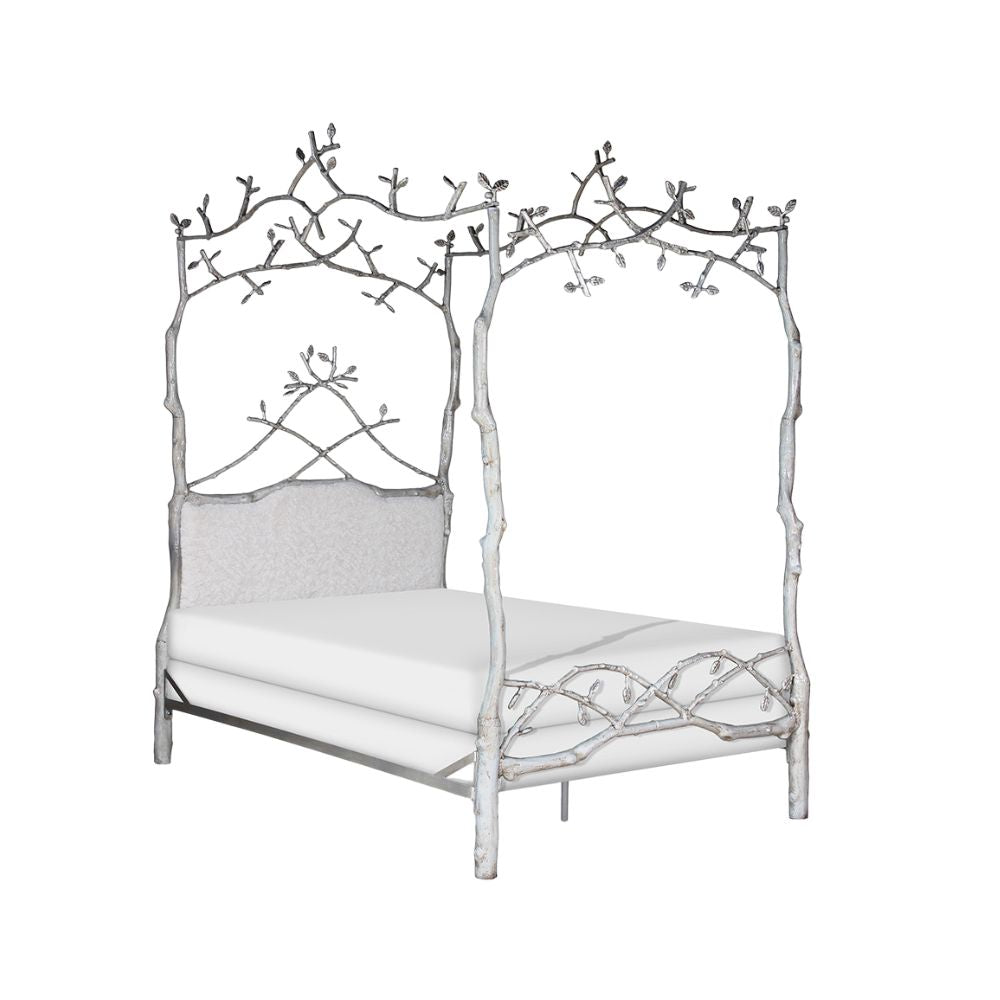 Upholstered Forest Dreams Canopy Bed