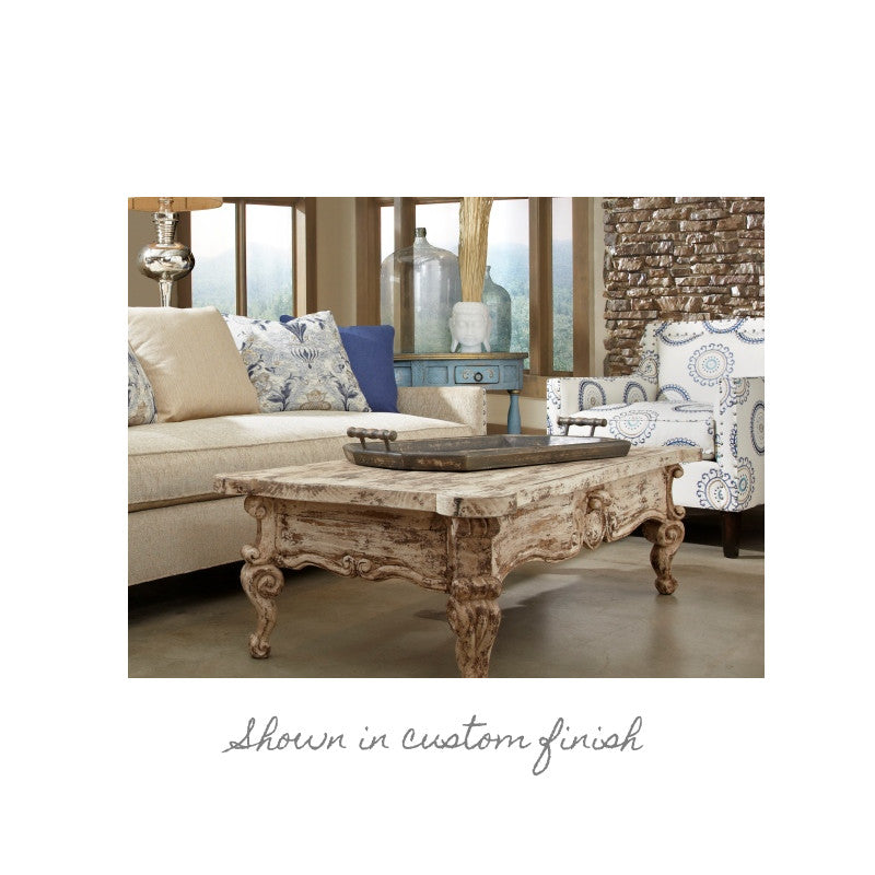 Tolouse Coffee Table, Antique White