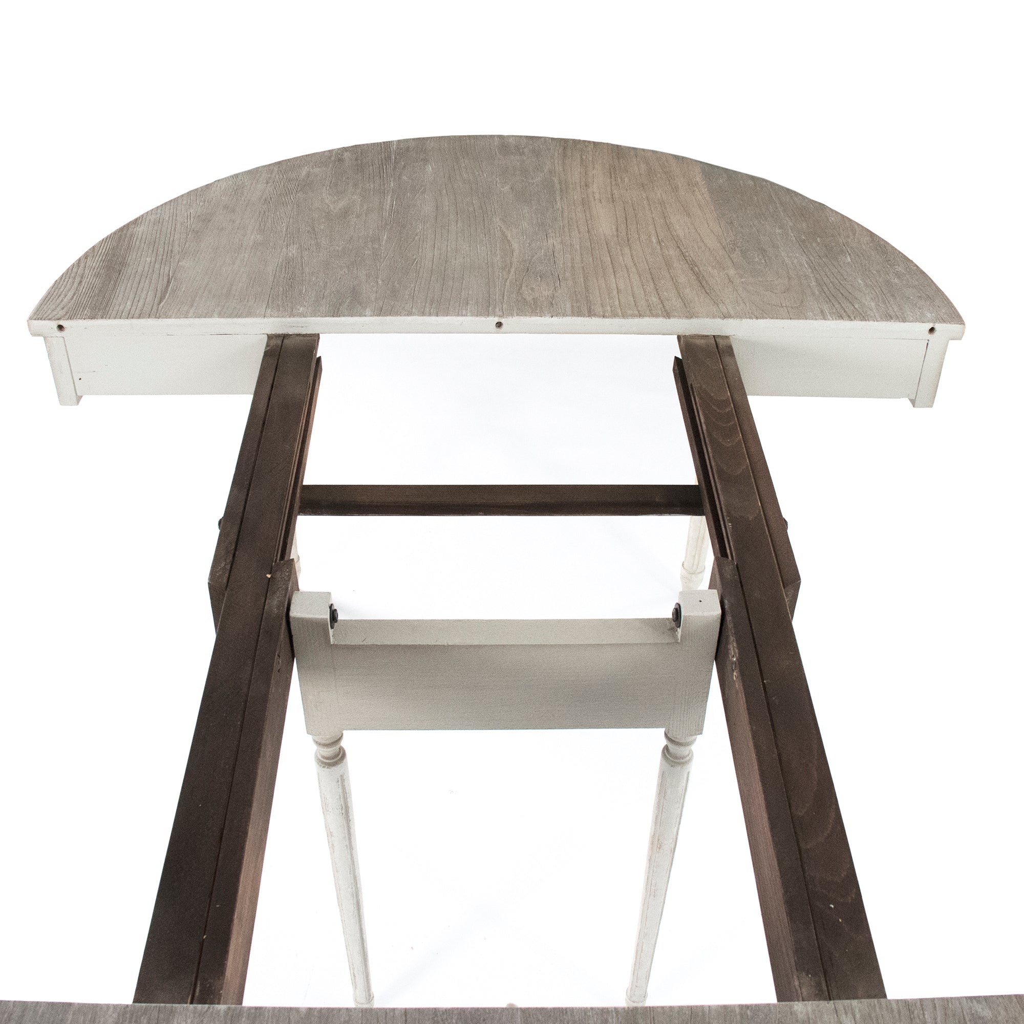 Martel Round Extendable Dining Table - Extended Close up