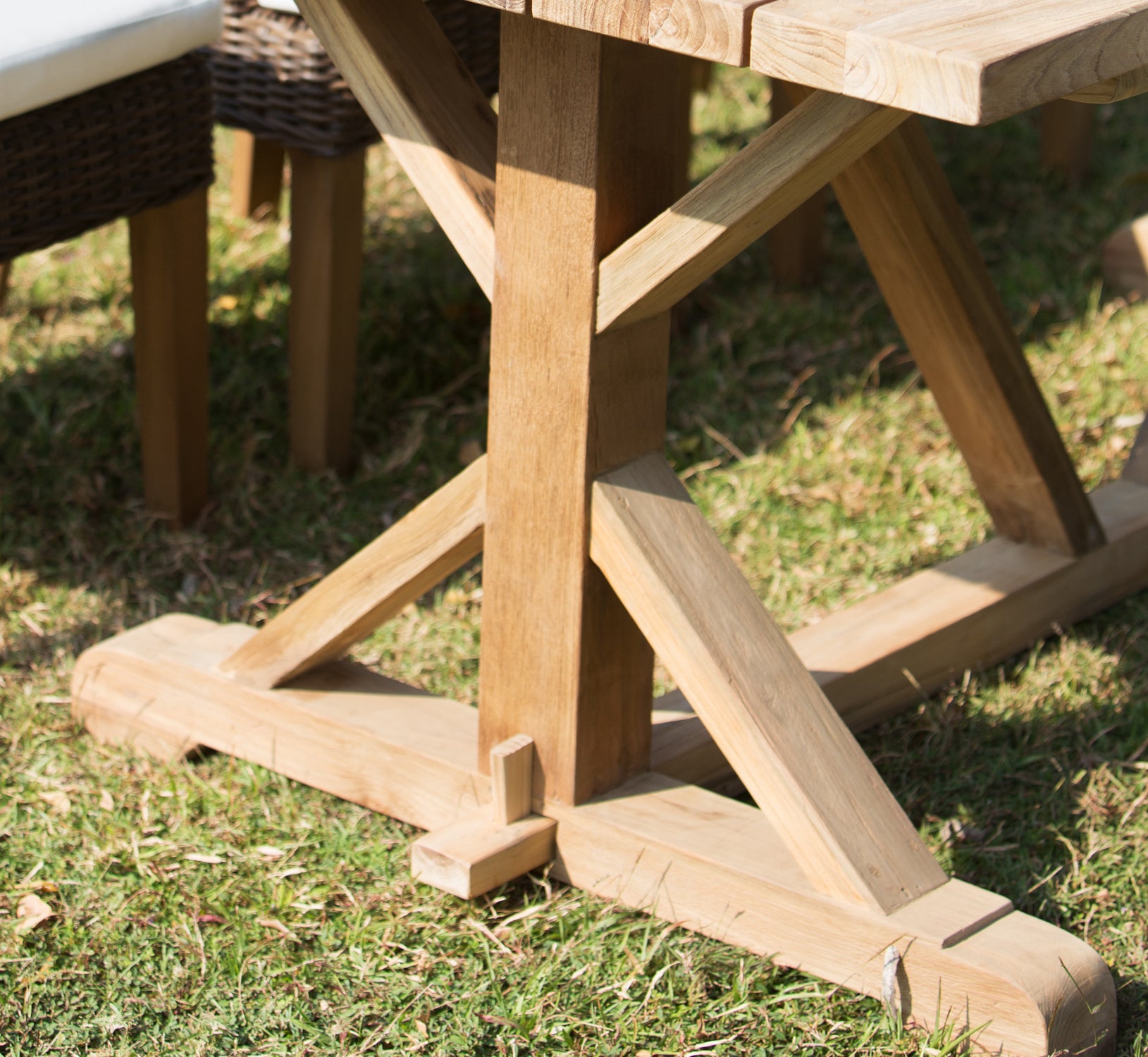 Xena Reclaimed Teak Dining Table