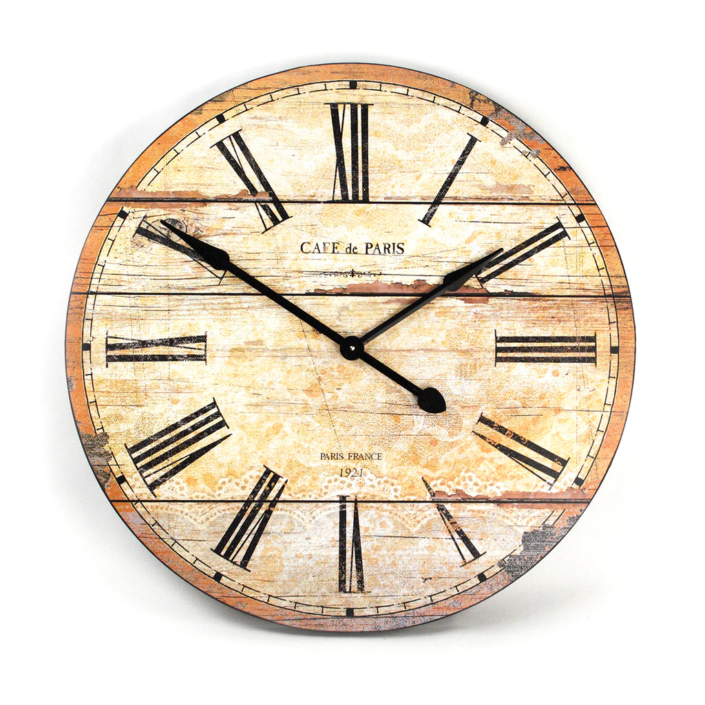 Zentique Cafe de Paris Wall Clock | PC009 | Wall Decor — Nook