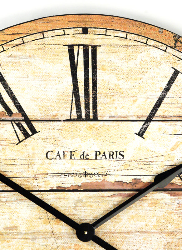 Cafe de Paris Wall Clock