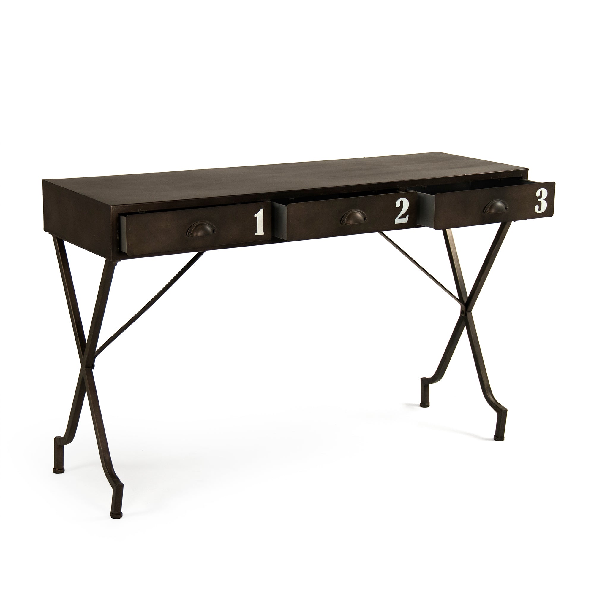 Tres Iron Wall Table