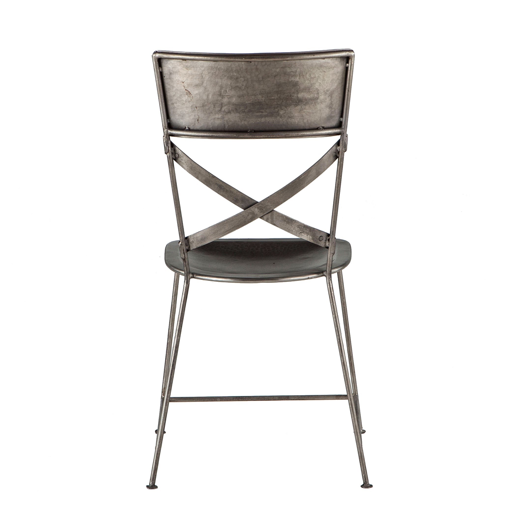 Artezia Antique Nickel Dining Chair