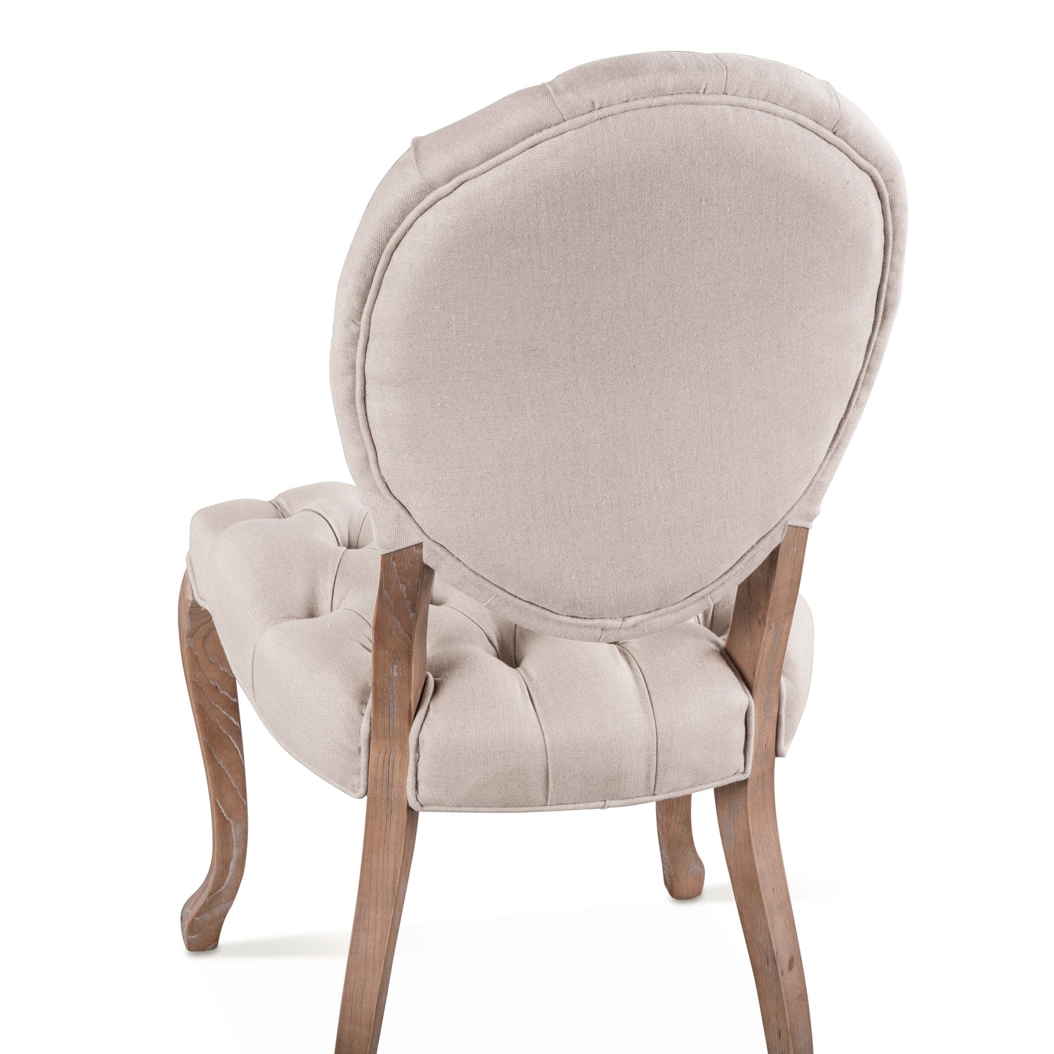 Portia Tufted Chairs, Pair