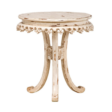 Accent Table - Fleur-De-Lis Bib Table