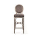 Bar Stool - Medallion Bar Stool, Limed Grey Oak