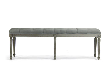 Bench - Louis Tufted Bench, Birch & Sage