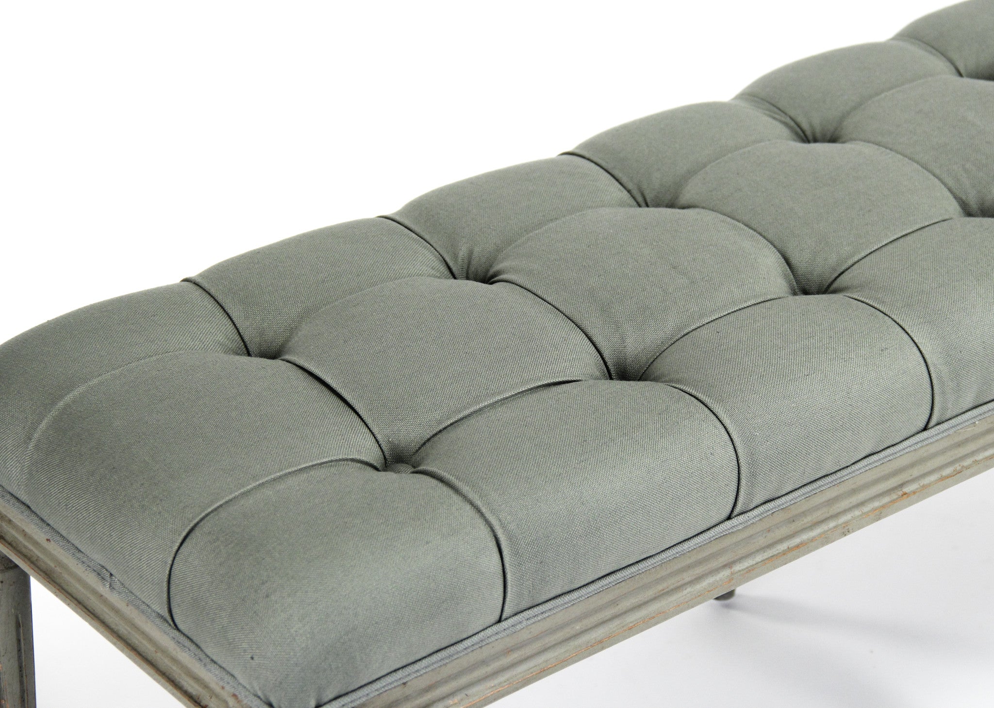 Bench - Louis Tufted Bench, Birch & Sage