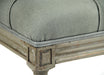 Bench - Louis Tufted Bench, Birch & Sage