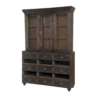 Cabinet - European Farmhouse Display Cabinet