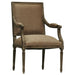 Dining Chair - Louis Arm Chair, Limed Charcoal Oak