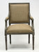 Dining Chair - Louis Arm Chair, Limed Charcoal Oak