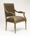 Dining Chair - Louis Arm Chair, Limed Grey Oak